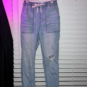 Forever 21 xs jeans with adjustable waist